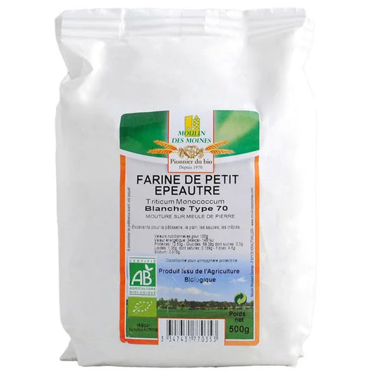 MOULIN DES MOINES -- Farine petit epeautre t70 500g